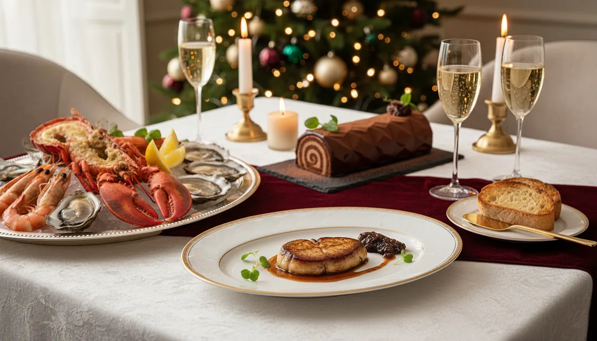 Menu traiteur Noël : idées, prix et formules pour vos fêtes