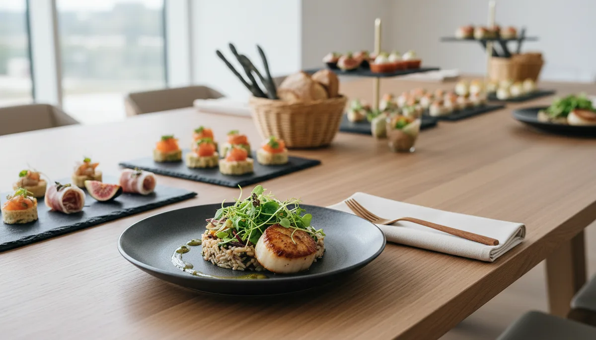 Menu traiteur : formules, prix et conseils pour votre réception