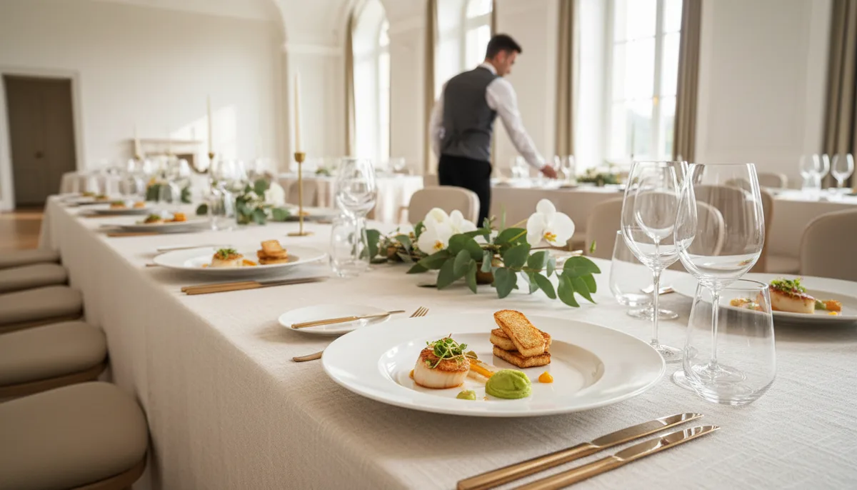 Traiteur organisation de réception : guide et tarifs 2026